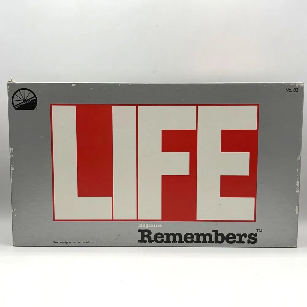 Vintage 1985 Life Magazine Remembers Game Selchow & Righter No. 83. Cool History